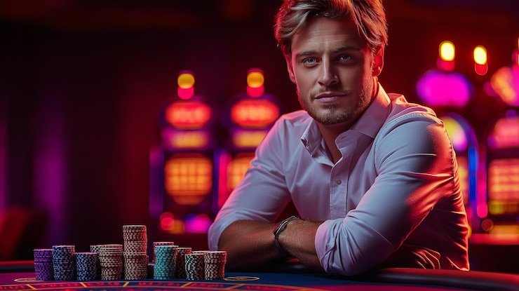 Pengguna menikmati permainan live casino dengan interaksi langsung dan kualitas grafis tinggi